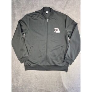 Vintage Dale Earnhardt #3 Mens Black Full Zip Jacket XL - 2 Sided Graphics